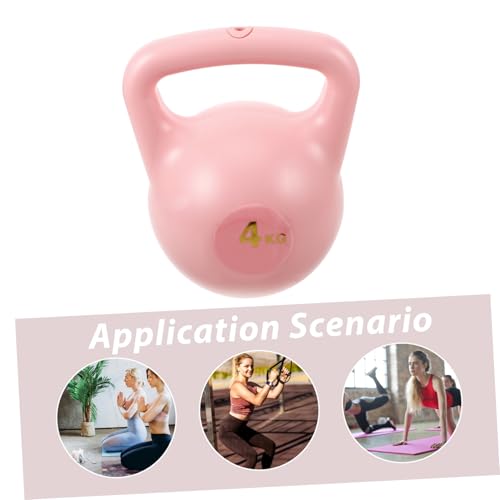 Happyyami 4kg Soft Kettlebells Yoga Hand Weights Portable Fitness Training Water Fillable Weight for