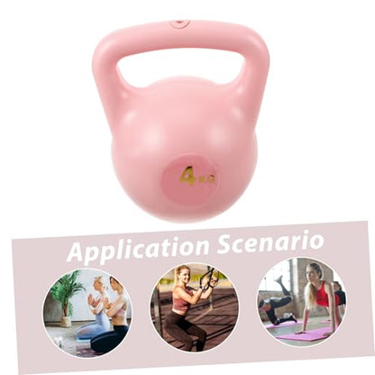 Happyyami 4kg Soft Kettlebells Yoga Hand Weights Portable Fitness Training Water Fillable Weight for