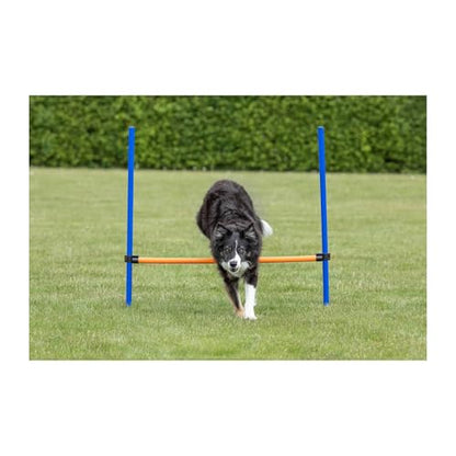 TRIXIE Dog Agility Hurdle, Portable Dog Agility Training, Adjustable Jumper, Exercise Tool