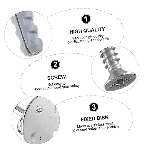 VICASKY Wall Mount Suspension Anchor for Suspension Straps Gymnastic Rings and Yoga Swings Fixed Disk Bracket
