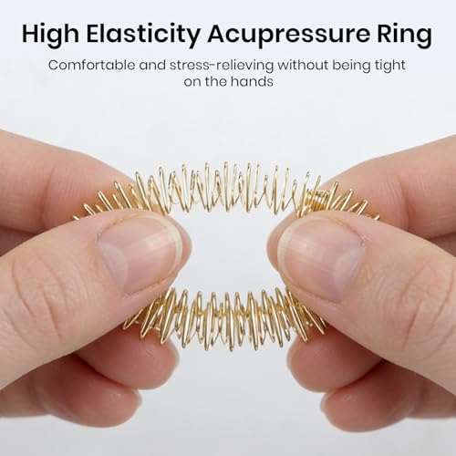 Finger Massager Roller for Arthritis-3 Pcs Hand Massager Roller for Arthritis and Carpal Tunnel,3 Pcs Acupressure Ring for Hands, Palm & Wrist & Thumb Massager