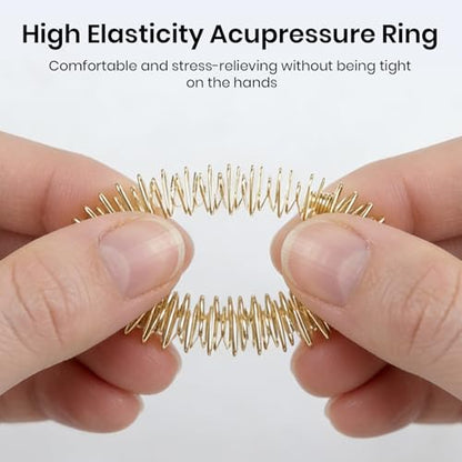 Finger Massager Roller for Arthritis-3 Pcs Hand Massager Roller for Arthritis and Carpal Tunnel,3 Pcs Acupressure Ring for Hands, Palm & Wrist & Thumb Massager