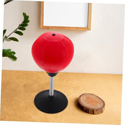 HANABASS 1set Suction Cup Punching Ball for Boys and Girls and Adults Mini Desktop Reaction Training Tool for Enhanced Agility and Hand-Eye Coordination for Office and Home Use