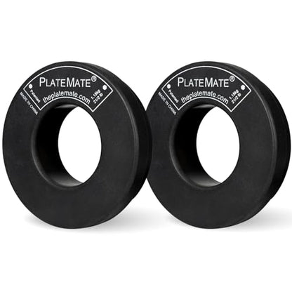 PlateMate Microload Pair 2 1/2 lb. Magnetic Donut Weights (5 lb. Set)