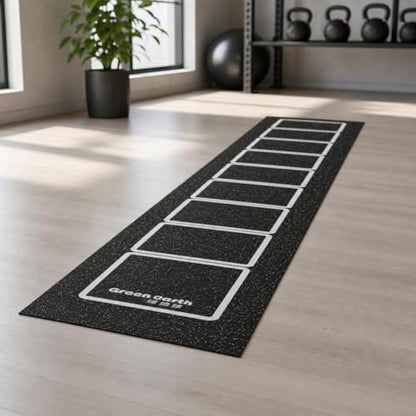 Rubber Agility Ladder, Non-Deforming Speed Training Equipment, Football Soccer Footwork Training, 3mm Profile
