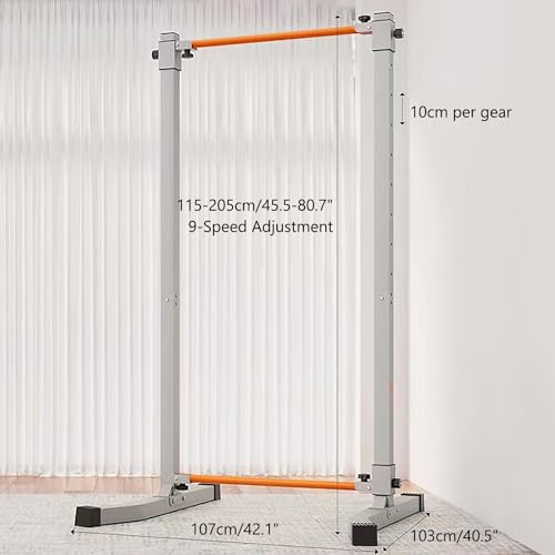 Power Tower, Multi-Function Pull Up Station Foldable Pull Up Bar Station Workout Equipment Height Adjustable for Home Gym Full Body Strength Training Max Load 1100lbs