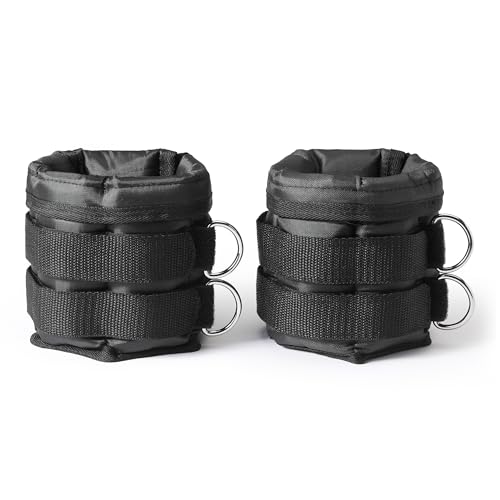 Amazon Basics Adjustable Ankle Weights - style: 5 Pound Set (2.5 Pounds Each)