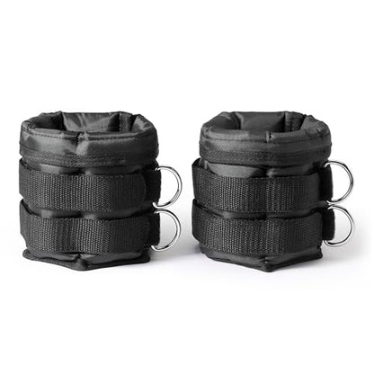 Amazon Basics Adjustable Ankle Weights - style: 5 Pound Set (2.5 Pounds Each)