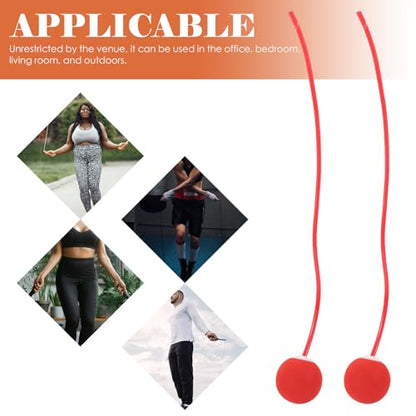 Luxshiny Cordless Jump Rope Replacement Balls 5cm Eva Solid Weighted Fitness Accessories for Indoor Outdoor Exercise Training