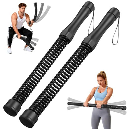 Relife Ropeless Battle Ropes, 2 in 1 Weighted Cordless Battle Ropes for Home Gym - Portable Home Gym Equipment for HIIT, Strength Building, Low-Impact Cardio for Men & Women