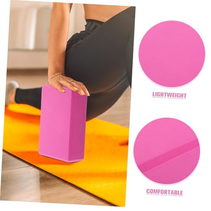BESPORTBLE 2pcs Eva Non-slip Yoga Blocks for Flexibility Balance Exercises Yoga Training Bricks