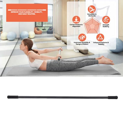 Yosoo Health Gear Adjustable Yoga Stretch Stick, 3 Lengths