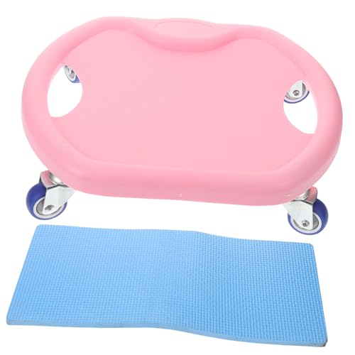 Abdominal Discs Workout Sliders Portable Fitness Equipment with Knee Pad Dual Sided for Carpet Hardwood Floors for Core Strength Training and Home Workouts