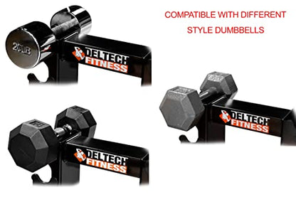 DF5200-8 Pair Vertical Dumbbell Rack by Deltech Fitness