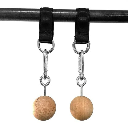 Gonetre Wood Pull Up Balls Rock Climbing Holds Training Set Arm Strength Trainer Pull Up Ball Climbing Holds, Gonetregx0yc4utzv