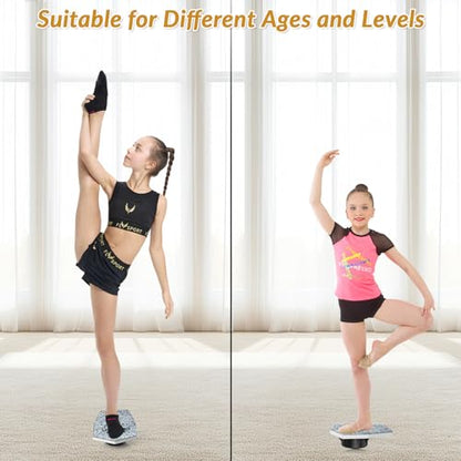 Cheerleading Balance Trainer, Stunt Training Stand, Cheer Flyer Stand Balance and Flexibility Trainer for Flexibility Core Strength Training, Portable Cheer Stunt Stand, Cheer Equipment for Flyers