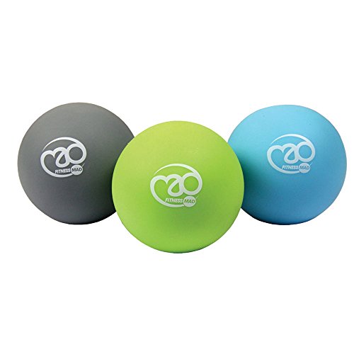 Fitness Mad FMTPM Trigger Point Massage Ball Set, Multicolour