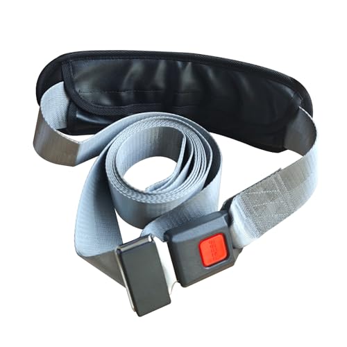 Extremity Mobilization Belt, Traction Strap Physical Therapy, Manual Traction, and Mobility with Pad, 9.8Ft/3m(A)