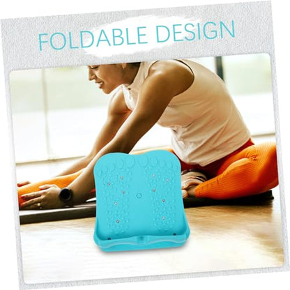 Balacoo Folding Fitness Pedal Stretch Board with Magnet Durable Rehabilitation Equipment for Home Use Portable Acupoint Stimulator for and Slimming Convenient