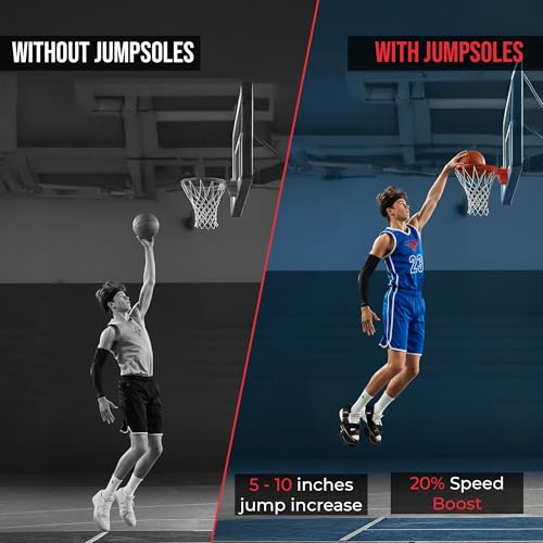 Jump Training System – Vertical Leap Speed & Agility Trainer Improves Foot & Ankle Strength Jump Shoes for Achilles & Plantar Fasciitis Relief - size: US 14.5-20, style: Basic