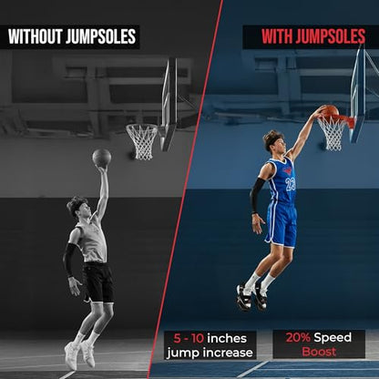 Jump Training System – Vertical Leap Speed & Agility Trainer Improves Foot & Ankle Strength Jump Shoes for Achilles & Plantar Fasciitis Relief - size: US 14.5-20, style: Basic