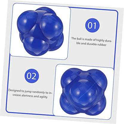 Hexagonal Swiss Agility Training Ball Reaction Ball for Indoor Sports Fitness Agile Training Equipment