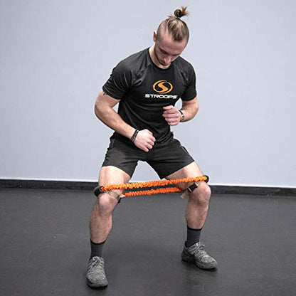 Deluxe Loop Slastix Resistance Bands for Professional Athletes and Beginners | Superior Exercise Bands for Strength Training, Full Body Workouts, and Home Gym Fitness