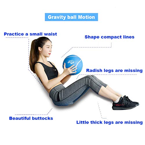 1kg - 10kg Heavy Duty Rubber Medicine Balls - for Weights Boxing Fitness Training Gym Wall Ball (12kg 3KG)