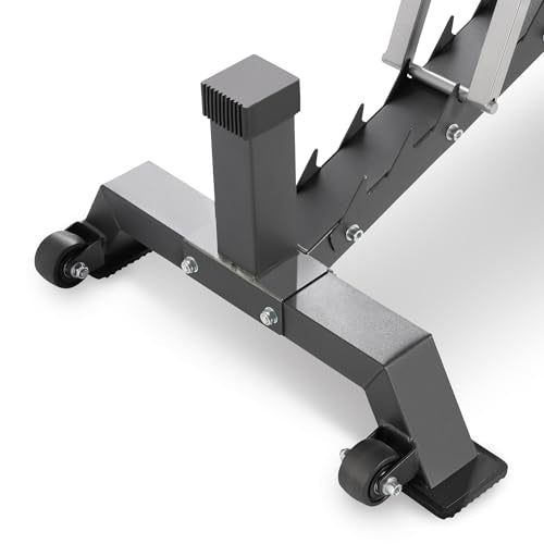 Marcy Deluxe Adjustable Utility Weight Bench for Home Gym Weightlifting and Strength Training SB-8062