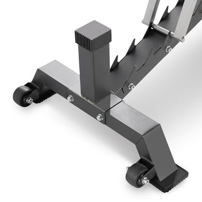 Marcy Deluxe Adjustable Utility Weight Bench for Home Gym Weightlifting and Strength Training SB-8062