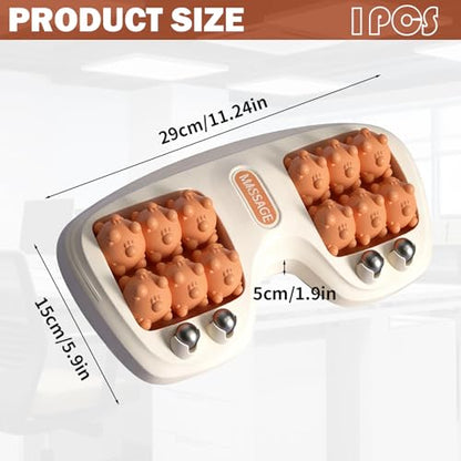 Foot Massager Roller,Foot Massage Roller,Foot Roller Massager Plantar Fasciitis For Pain Relief, Stress Relief And Improved Circulation, Portable Reflexology Tool For Home And Office Use(orange)