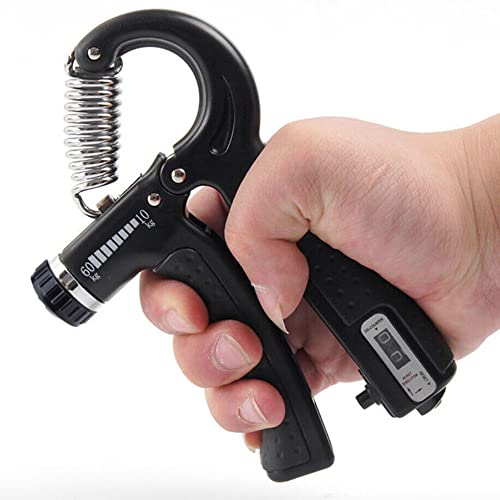FRASSER [Upgraded Version] Hand Grip Strengthener with Counter, Adjustable Resistance 10Lbs-132Lbs, Non-Slip Gripper for Wrist Strength, Forearm Exercise, Muscle Building and Injury Recoveries