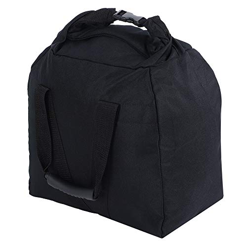 AYNEFY Weightlifting Sandbag Fitness Sand Bag Workout Bag 48cm 900D PU Oxford Cloth Ergonomic Gel Grip for Outdoor Home Travel Exercise