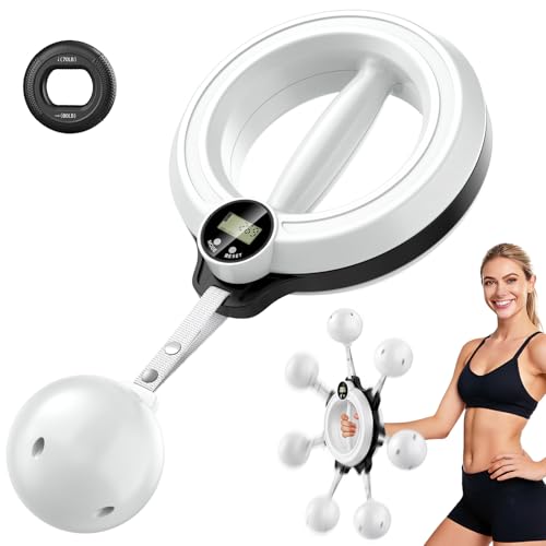 Forearm Trainer, Wrist Hand Exerciser Shoulder Reliever Ball Swing Arm Chest Upper Body Strength Workout Equipment for Men and Women Home Gym Workouts with 70-80LB Hand Grip Strengthener