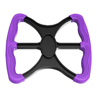 Lift Assists Standing Aid-Handicap Bar with No-Slip Grip Handles, Portable Contact Grip Lift Assist Foot Standing Mobility Aid, Help Elderly Seniors Handicapped Transfer Assistant(Purple)