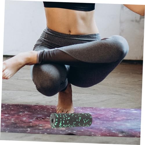 LIOOBO 2pcs Balance Yoga Roller Compact Muscle Massage Roller for Travel for Back Leg Arm Pain Relief