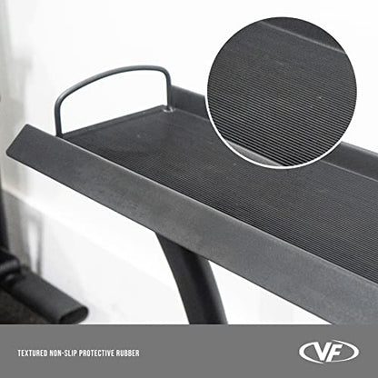 Valor Fitness 2-Tier Kettlebell Storage Rack – Heavy Duty Weight Holder, Organize Gym Equipment, 600 lb Max Weight Capacity for Dumbbells, Kettlebells & Fitness Gear Sports Equipment Organizer