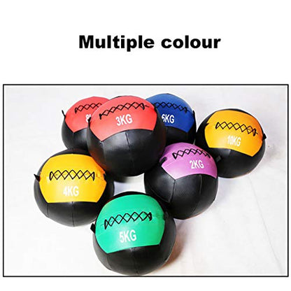 Medicine Ball Weighted Slam Wall Ball for Cardio Workout and Core Training – Ideal for Squat, Lunge, and Partner Toss, 1kg-10kg (9kg 9KG) - size: 9KG