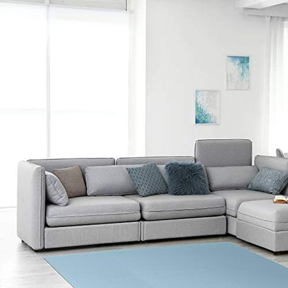 We Sell Mats 1/2-inch Multi-Purpose, Sky Blue, 16 Sq Ft (4 Tiles) - color: Sky Blue, style: 16 Square Feet (4 Tiles)