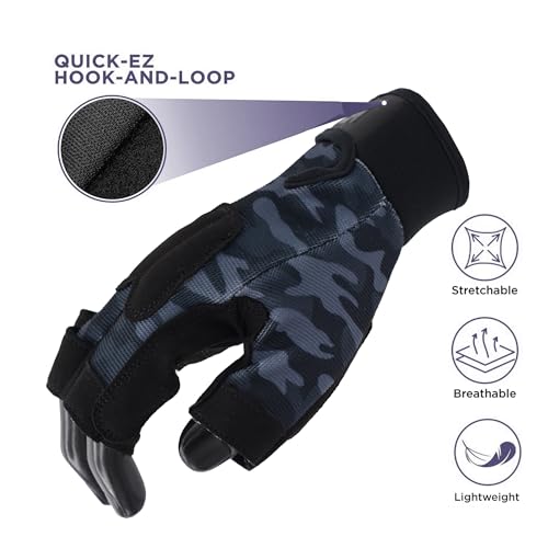 MRX Workout Gloves for Men and Women – Breathable, Snug-Fit Exercise Gloves for Weight Lifting, Cycling, Gym Training & Outdoor Activities