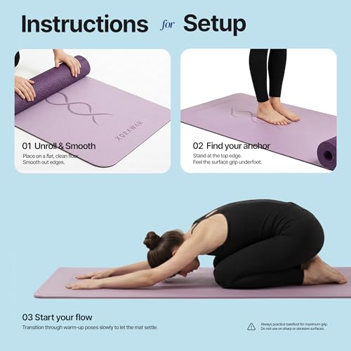 Natural Rubber Workout Mat with Bag | Thick Rubber mat 4.5 mm | Non Slip Yoga Mat Non Slip| Gym Mats for Home Gym Floor Mat, Home Exercise Mats for Home Workout Accessories, Fitness Mat, Workout Mats for Home Gym, Yoga Matt, Stretching Mat, Thick Exercise