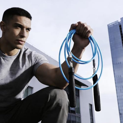 Interchangeable Weighted Jump Rope for Men and Women Fitness - Customizable Mix & Match Skipping Ropes Set, Adjustable, Durable & Versatile | Ideal for Beginners to Pros, Training & Daily Workouts - size: 1/6lb, 1/4lb