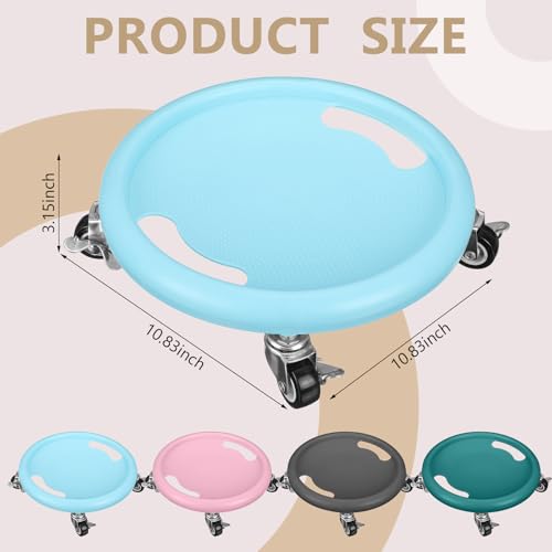 8 Pcs Abdominal Exercise Roller Wheel Abdominal Exercise Sliders for Core Workout AB Wheel Exercise Board Abdominal Board Trainer for Abdominal Core Strength Training, AB Workout Equipment