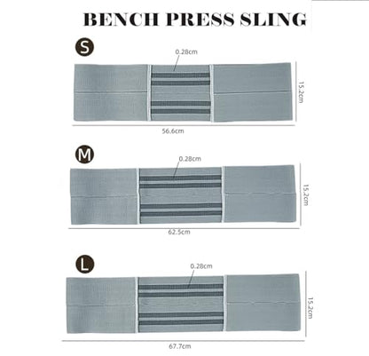 Bench Press Band Sling, Slingshot Bench Press Power Resistance Band for Men and Women, Fitness Weight Lifting Strength Band, Gym Workout Increase Strength Assist with Bench Press, Dips, Push Ups - size: Medium