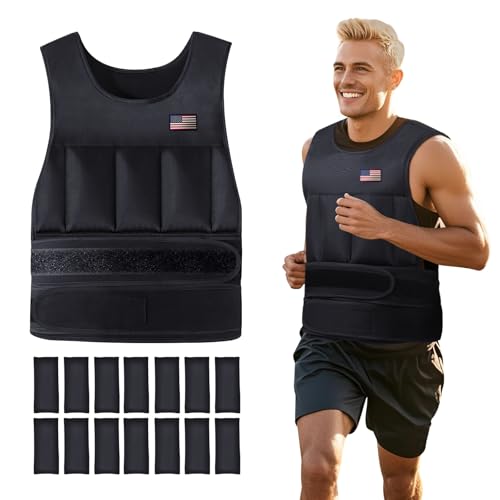 Adjustable Weighted Vest for Men Women,2-30 Lbs Adjustable Weighted Vest with Straps Womens Running Weight Vest for Walking Strength Training Fitness - size: Adjustable 2-30 Lbs