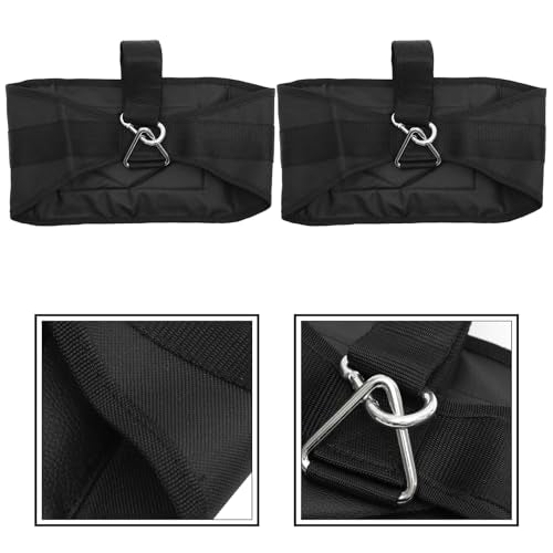 TOYANDONA 2Pcs Sturdy Hanging Ab Straps Portable Home Gym Equipment for Daily Biceps Triceps Shoulder Workout with Upgraded Thick Comfortable Design and Easy Installation