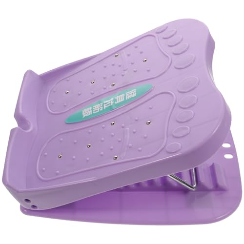 Portable Slant Board Calf Stretching Exercise Tool Plastic Incline Fitness Pedal for Home Leg Workout and Balance Training