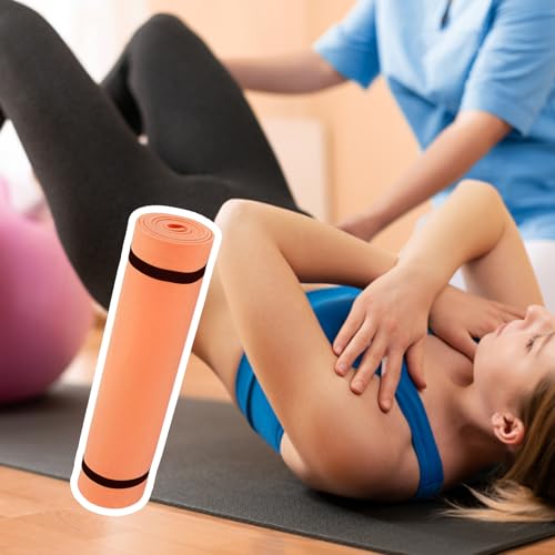 Sports Fitness Mat Exercise Body Building Blanket Nonslip Exercise Pad Gymnastics Mat Fitness Equipment Sports Supplies - color: Sky Blue