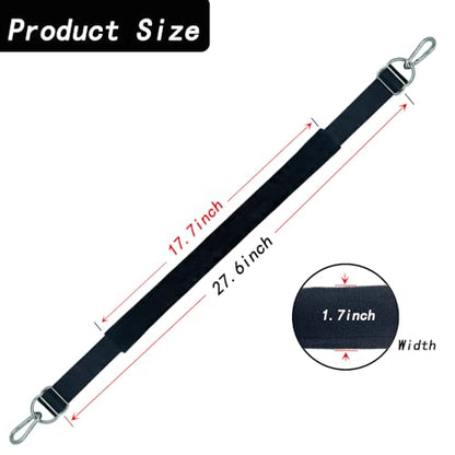 Pilates Equipment Hook and Tie Straps,Equipoise Body Cotton Straps,Suitable for Pilates Core Bed Accessories,Balance Training -Thickened Material 27.6 in.