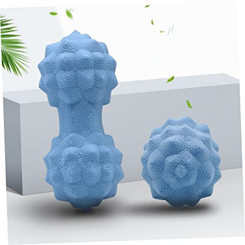 GALPADA Silicone Peanut Massage Ball Set Dual Trigger Point Therapy Balls for Muscle Relaxation Myofascial Release and Fitness Training for Yoga and Physical Therapy